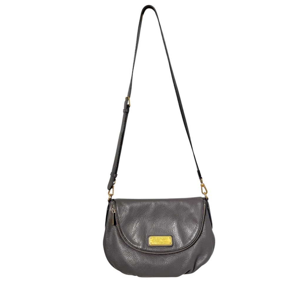 MARC JACOBS | Taupe Leather Shoulder Crossbody Bag